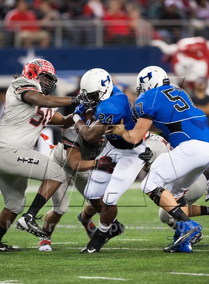 Thumbnail 1 in Hebron vs. Cedar Hill (UIL 5A D2 Area Playoff) photogallery.