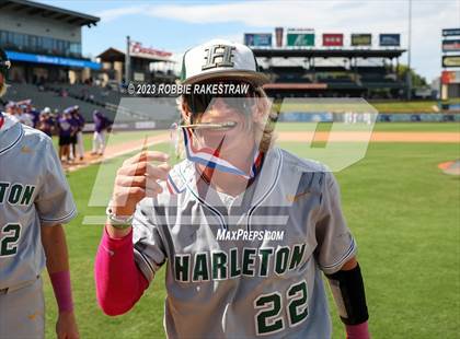 Thumbnail 2 in Harleton vs. Shiner (UIL 2A Baseball State Final Medal Ceremony) photogallery.