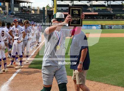 Thumbnail 3 in Harleton vs. Shiner (UIL 2A Baseball State Final Medal Ceremony) photogallery.