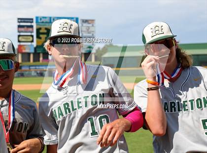 Thumbnail 1 in Harleton vs. Shiner (UIL 2A Baseball State Final Medal Ceremony) photogallery.