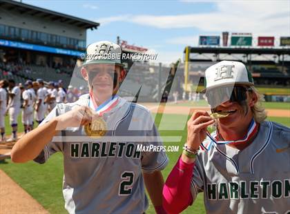 Thumbnail 1 in Harleton vs. Shiner (UIL 2A Baseball State Final Medal Ceremony) photogallery.