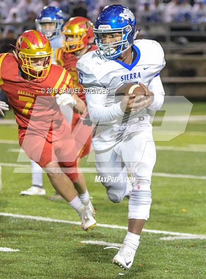Thumbnail 1 in Oakdale vs. Sierra (CIF SJS D4 Final) photogallery.