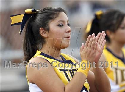 Thumbnail 3 in Round Rock Westwood Freshman Orange @ Stony Point Freshman Blue photogallery.