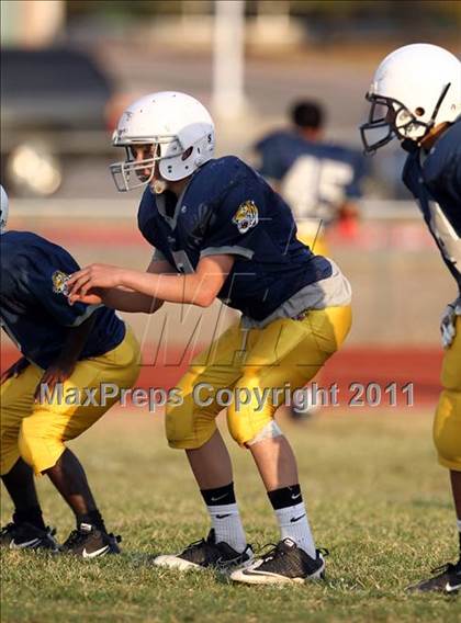 Thumbnail 2 in Round Rock Westwood Freshman Orange @ Stony Point Freshman Blue photogallery.