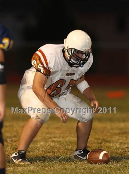Thumbnail 2 in Round Rock Westwood Freshman Orange @ Stony Point Freshman Blue photogallery.