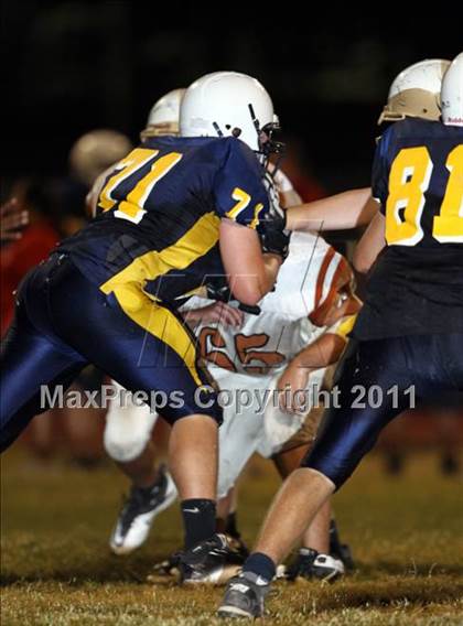 Thumbnail 2 in Round Rock Westwood Freshman Orange @ Stony Point Freshman Blue photogallery.