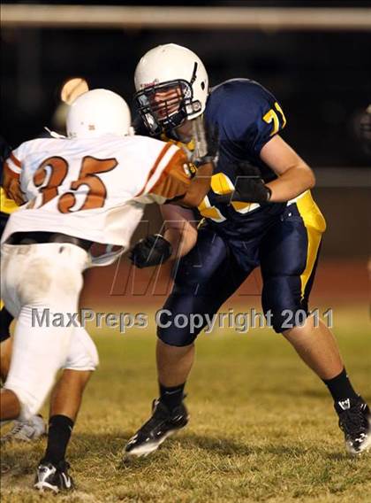 Thumbnail 2 in Round Rock Westwood Freshman Orange @ Stony Point Freshman Blue photogallery.
