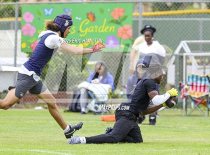Thumbnail 3 in Cathedral vs St. John Bosco (Battle at the Beach) photogallery.