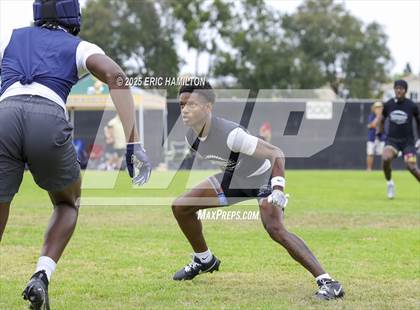 Thumbnail 3 in Cathedral vs St. John Bosco (Battle at the Beach) photogallery.