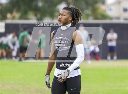 Thumbnail 2 in Cathedral vs St. John Bosco (Battle at the Beach) photogallery.