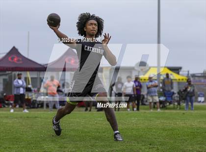 Thumbnail 1 in Cathedral vs St. John Bosco (Battle at the Beach) photogallery.
