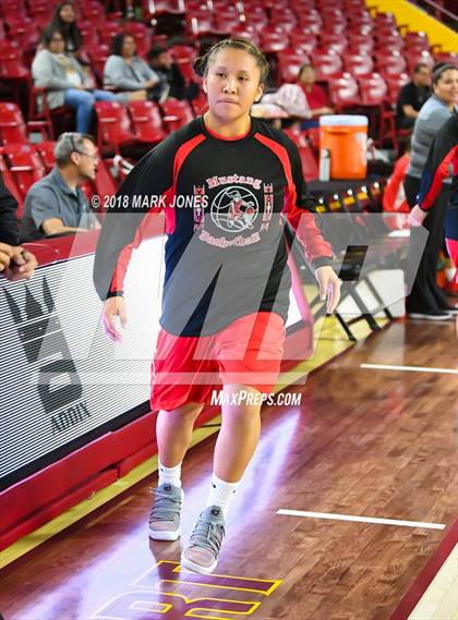 Thumbnail 1 in Monument Valley vs. Valley (Sanders) - Native American Basketball Classic photogallery.