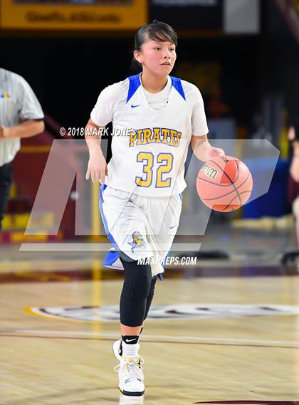 Thumbnail 1 in Monument Valley vs. Valley (Sanders) - Native American Basketball Classic photogallery.