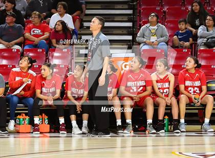 Thumbnail 2 in Monument Valley vs. Valley (Sanders) - Native American Basketball Classic photogallery.