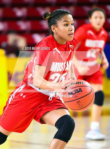 Thumbnail 2 in Monument Valley vs. Valley (Sanders) - Native American Basketball Classic photogallery.