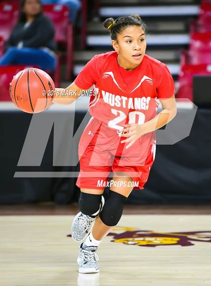 Thumbnail 1 in Monument Valley vs. Valley (Sanders) - Native American Basketball Classic photogallery.