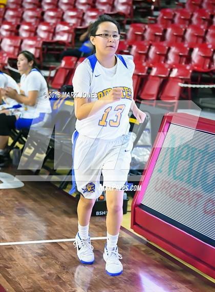 Thumbnail 1 in Monument Valley vs. Valley (Sanders) - Native American Basketball Classic photogallery.