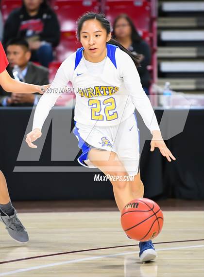 Thumbnail 1 in Monument Valley vs. Valley (Sanders) - Native American Basketball Classic photogallery.