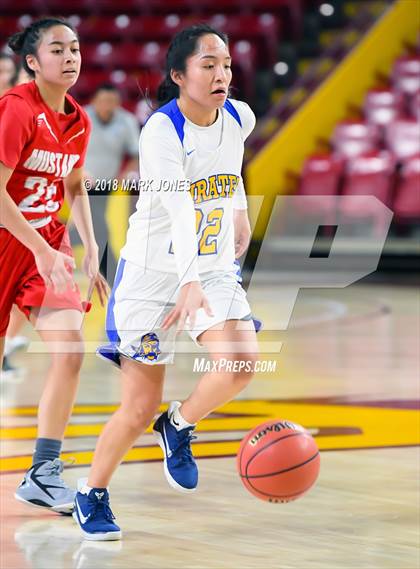 Thumbnail 3 in Monument Valley vs. Valley (Sanders) - Native American Basketball Classic photogallery.