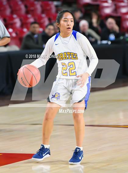 Thumbnail 3 in Monument Valley vs. Valley (Sanders) - Native American Basketball Classic photogallery.