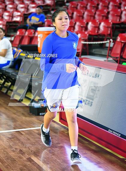 Thumbnail 3 in Monument Valley vs. Valley (Sanders) - Native American Basketball Classic photogallery.