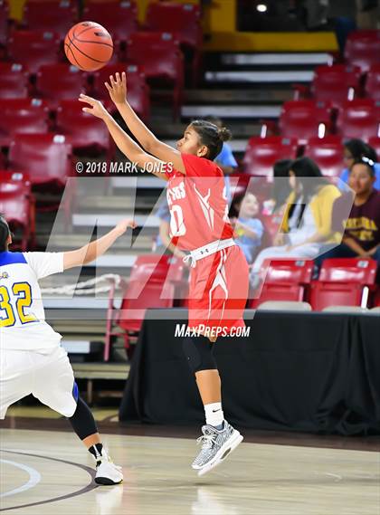Thumbnail 1 in Monument Valley vs. Valley (Sanders) - Native American Basketball Classic photogallery.