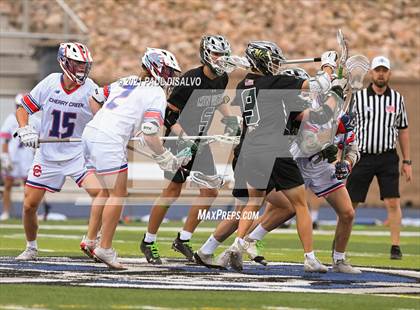 Thumbnail 3 in Cherry Creek vs. Mountain Vista (CHSAA 5A Semi-Final) photogallery.