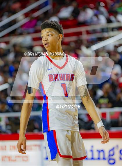 Thumbnail 2 in West Brook vs. Beaumont United (UIL Basketball 6A Regional Quarterfinal) photogallery.