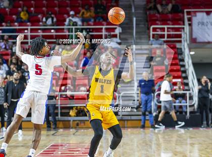 Thumbnail 3 in West Brook vs. Beaumont United (UIL Basketball 6A Regional Quarterfinal) photogallery.