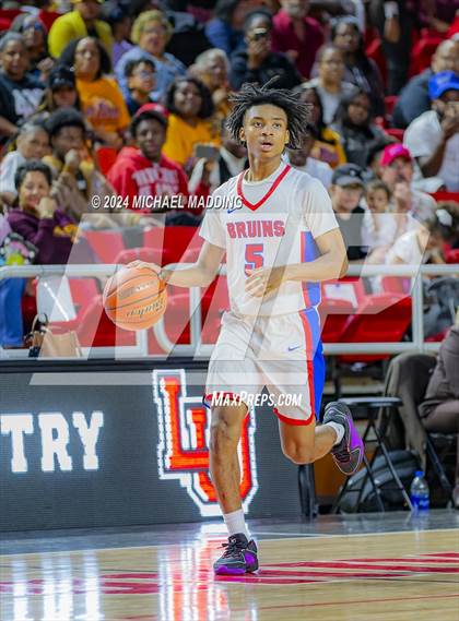 Thumbnail 1 in West Brook vs. Beaumont United (UIL Basketball 6A Regional Quarterfinal) photogallery.