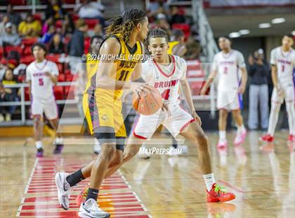 Thumbnail 1 in West Brook vs. Beaumont United (UIL Basketball 6A Regional Quarterfinal) photogallery.