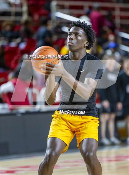 Thumbnail 1 in West Brook vs. Beaumont United (UIL Basketball 6A Regional Quarterfinal) photogallery.