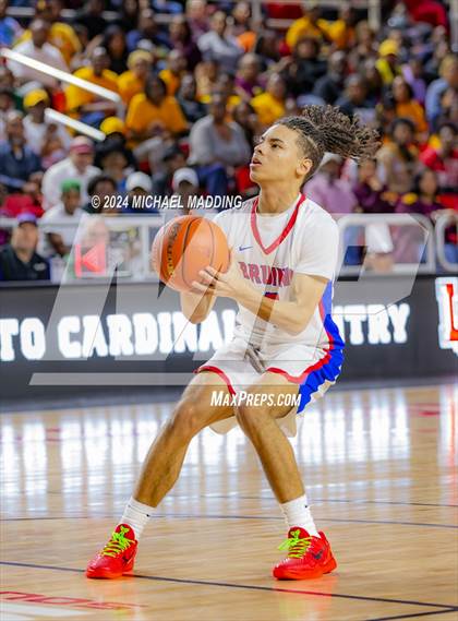 Thumbnail 1 in West Brook vs. Beaumont United (UIL Basketball 6A Regional Quarterfinal) photogallery.
