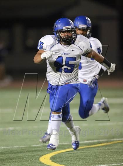 Thumbnail 3 in Atwater @ Elk Grove (CIF SJS D-1 Playoffs, 1st Round) photogallery.