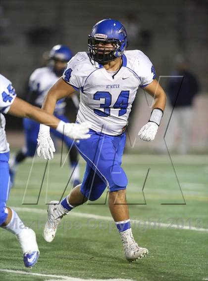 Thumbnail 3 in Atwater @ Elk Grove (CIF SJS D-1 Playoffs, 1st Round) photogallery.