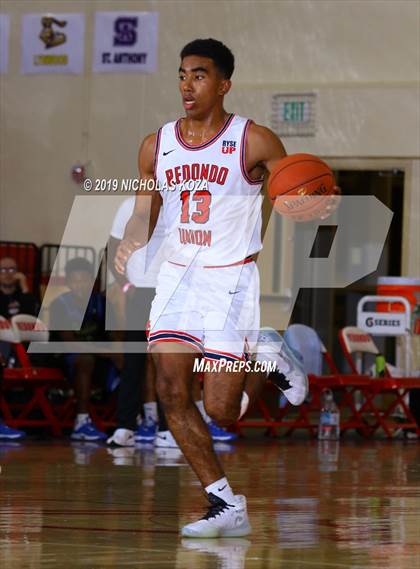 Thumbnail 3 in Crenshaw vs. Redondo Union (Ryse Williams/Pac Shores Tournament) photogallery.