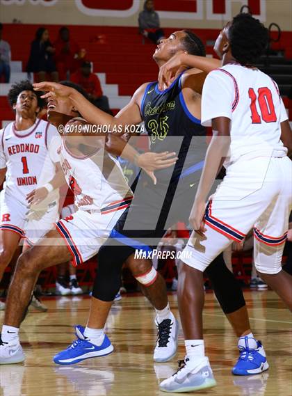 Thumbnail 1 in Crenshaw vs. Redondo Union (Ryse Williams/Pac Shores Tournament) photogallery.