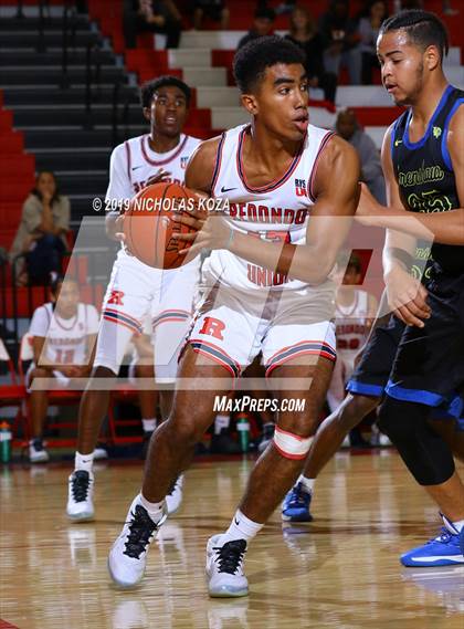Thumbnail 1 in Crenshaw vs. Redondo Union (Ryse Williams/Pac Shores Tournament) photogallery.