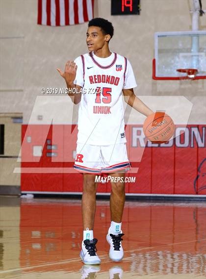 Thumbnail 2 in Crenshaw vs. Redondo Union (Ryse Williams/Pac Shores Tournament) photogallery.