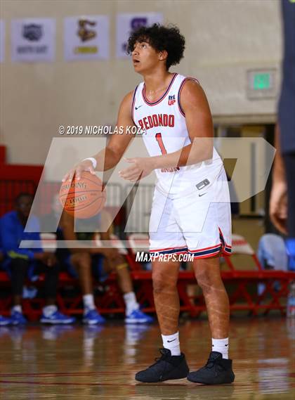 Thumbnail 1 in Crenshaw vs. Redondo Union (Ryse Williams/Pac Shores Tournament) photogallery.