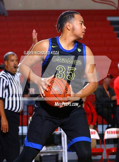 Thumbnail 2 in Crenshaw vs. Redondo Union (Ryse Williams/Pac Shores Tournament) photogallery.