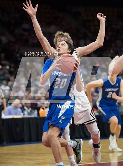 Thumbnail 3 in Longmont vs. Pueblo South (CHSAA 4A Final Four) photogallery.