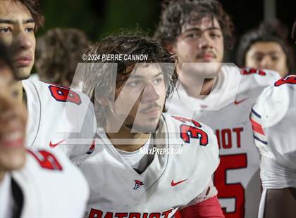 Thumbnail 1 in Patriot vs Battlefield (VHSL Class 6 Regional Semifinal) photogallery.