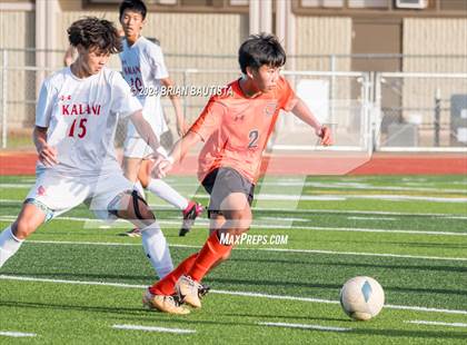 Thumbnail 2 in Campbell vs. Kalani (HHSAA D1 State Championships First Round) photogallery.