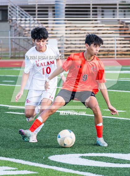 Thumbnail 1 in Campbell vs. Kalani (HHSAA D1 State Championships First Round) photogallery.