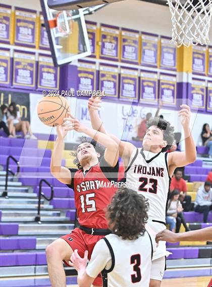 Thumbnail 3 in Dysart vs Paradise Valley (Fear the Hop Thanksgiving Tournament) photogallery.