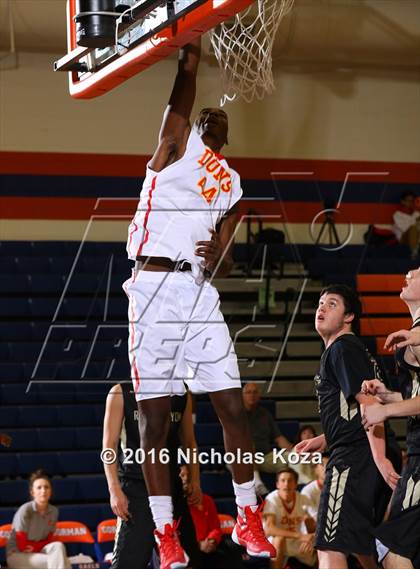 Thumbnail 2 in Cathedral Catholic vs. Rock Canyon (Tarkanian Classic) photogallery.