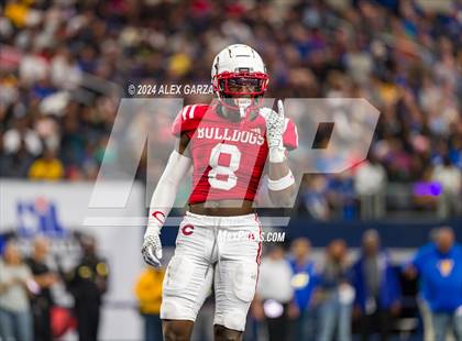Thumbnail 1 in La Vega vs. Carthage (UIL 4A Division II Football Final) photogallery.