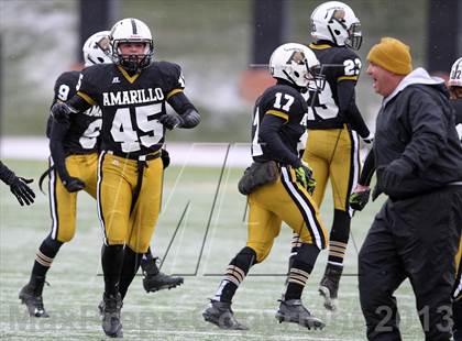 Thumbnail 2 in Amarillo vs. Chapin (UIL 4A Region 1 Bi-District Playoff) photogallery.