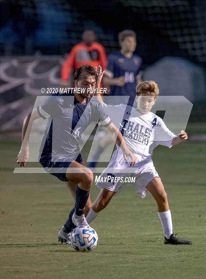 Thumbnail 2 in Thales Academy (Rolesville) vs Fayetteville Academy (NCISAA 2A State Quarterfinals) photogallery.